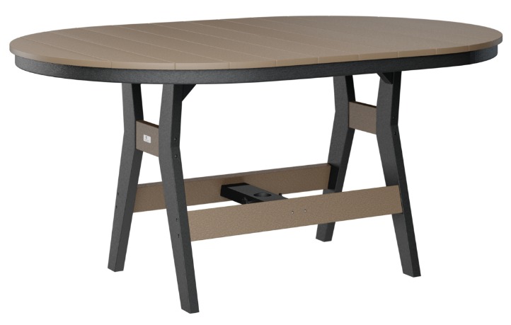 Berlin Gardens Harbor 44" x 64" Oblong Table Bar Height